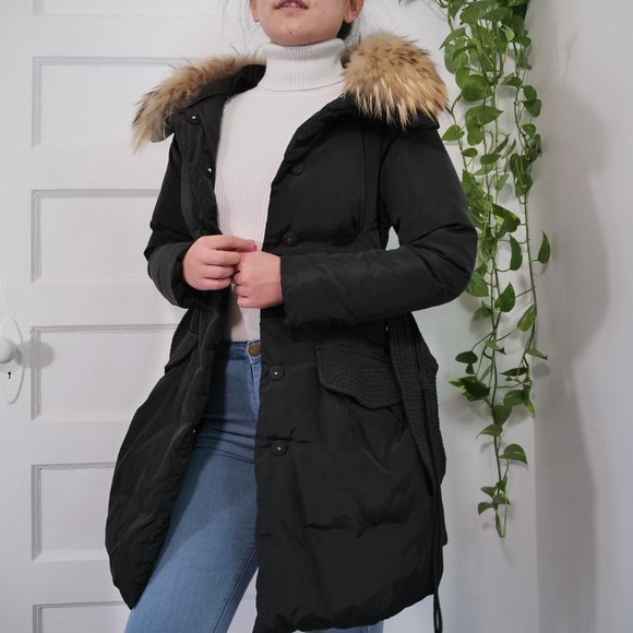 Luxury faux fur black coat, size US S/XS - Picture 14 of 14